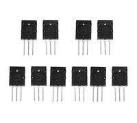 5 paires de transistors d'amplificateur PNP NPN 2SC5200 haute performance noir audio en silicium, Default