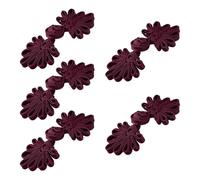 5 Paires Fermer Les Bouts Traditionnels Chinois Cheongsam Se Coudre Les Fixations De Fermeture Des Boutons Fermeture Des Coups Couture Nœuds