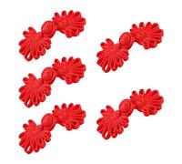 5 Paires Fermer Les Bouts Traditionnels Chinois Cheongsam Se Coudre Les Fixations De Fermeture Des Boutons Fermeture Des Coups Couture Nœuds