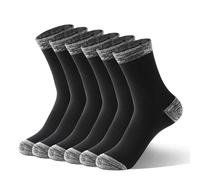 5 paires/lot hommes chaussettes automne hiver haute qualité décontracté course noir sport randonnée chaussettes mâle longues chaussettes confortable taille 38-44 3 Black 2 Grey