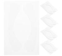 5 Paires Masque à Lèvres au Collagène, Gel Hydratant Nuit, Soin | Lissage des Rides Autour Bouche, Usage Nocturne ou Mobile, Blanc, Lot de Cinq Paires