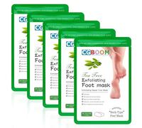 5 Paires Masque Exfoliant Pour Les Pieds - Masque Exfoliant Pour Les Pieds - Chaussettes Hydratantes Pour Les Pieds Pour Femmes Et Hommes Les Peaux SèChes Anti-CallositéS éLiminant Les Peaux Dures