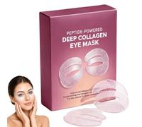 5 Pairs Kosean Deep Collagen Eye Mask,Kosean Masque Pour Les Yeux Au Collagène Aux Peptides Profonds,Traite Les Marques Sombres,Réduit Les Paupières Enflées Et Les Rides,Couverture Complète Des Yeux