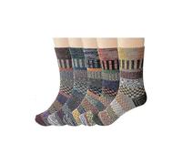 5 Pairs Of Women's Winter Socks Breathable Soft Socks Wool Thick Socks Colorful Socks Christmas Gifts for Women