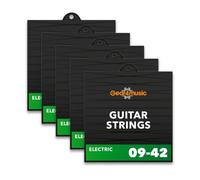 5 Paquets Cordes de Guitare Électrique par Gear4music