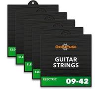 5 Paquets Cordes de Guitare Électrique par Gear4music