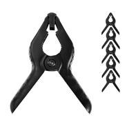 5 paquets de pinces à ressort en mousseline résistantes, clips pour toile de fond photo booth pour studio de photographie