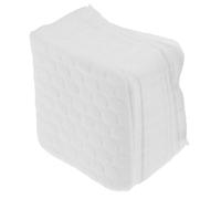 5 Paquets Lingettes Dissolvantes pour Vernis à Ongles Coton Blanc | Absorption Élevée, Retrait Rapide, Usage Maison et Voyage, Nettoyage Précis des Ongles