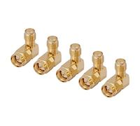 5 PC RF Coaxial SMA Plug 90 degrés Angle de la ligne de microcirculation -Remplacement décroissant