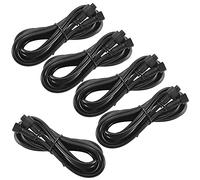 5 pcs 2 pins 2m rallonge pour les câbles des led blanc chaud/blanc froid/bleu spots encastrable extérieur, uniquement pour FVTLED