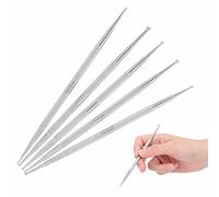 5 PCS 2 Voies Dotting Pen Outil Double Tête Nail Art Dotting Pen En Acier Inoxydable Nail Peinture Stylo DIY Décoration Dotting Pen Nail Art Tip Dot Paint