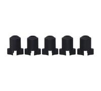5 pcs 3D Imprimante HOTEND SILICONE chaussette de silicone noir à haute température résistante à l'isolation thermique COUVERCE BLOCHEUR DE RACIDE