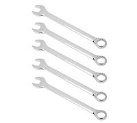 5 pcs à cliquet chroma vanadium en acier outils à main à double usage ouverte de boîte ouverte 22 mm