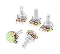 5 Pcs B100K 100K ohm Potentiomètres ratoires à cône linéaire simple