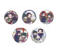 5 Pcs Badge Carnets De L'Apothicaire, Figurine Maomao Broches, Anime Metal Tinplate Badge Pins Set, Apothecary Girls Diaries Cosplay Sac Decor, 58mm