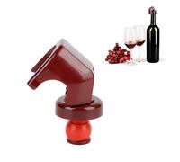 5 Pcs bouchons de bouteille de vin et de Champagne, bouchons de Champagne, bouchons de bouteille de vin professionnel, conservateur de vin, bouchons de cachetage de liège (rouge)