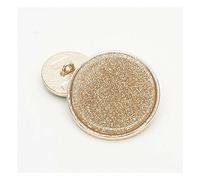 5 PCS Boutons métalliques ronds à tige nombreuses tailles boutons spéciaux brillants pour vêtements sacs décoration couture et artisanat