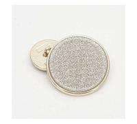 5 PCS Boutons métalliques ronds à tige nombreuses tailles boutons spéciaux brillants pour vêtements sacs décoration couture et artisanat