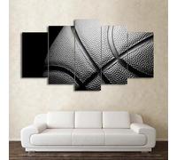 5 Pcs Cadre en bois Impression Black and White Close- up of a Basketball Sea Turtle Gliding Above Coral Reef Black Snake with Neon Accents and Green Eyes Tour Eiffel Lit at Night with Fountains
