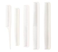 5 pcs Cheveux Peigne Ensemble Maison Salon Portable Démêler Coiffure Peigne Queue Peigne Style Outil pour Hommes Femmes