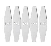 5 Pcs Coupe Bordure Lame De Rechange Lames De Rechange pour Tondeuse à Gazon Lames de Tondeuse électrique Compatible Debroussailleuse Electrique Accessoires pour Coupe Bordure sans Fil