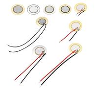 5 Pcs Disques Piezo 15mm Capteur Acoustique Micro Microphone Déclencheur Élément CBG Guitare