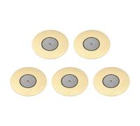 5 Pcs Disques Piézo-électriques 50mm Acoustique Pick-up Transducteur En Céramique Trigger Buzzer Batterie Guitare