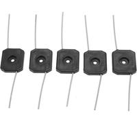 5 Pcs Electric Cutting Head Plastic Weed Removal Effortless Garden Tool 150mm Line Lawn Cutting Crops with One