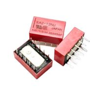 5 pcs Electromagnetic EA2-12NU 12V 1A 10-Pin Plug-in for Various Applications