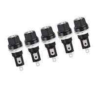 5 Pcs En Verre Fusibles Porteurs Avec Une Conception Résistante À Des Températures Élevées Idéal Pour Diverses Spécifications Actuelles Remplacement Des Fusibles Du Ménage