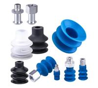 5 Pcs FG Ventouse à Vide Ondulée Silicone Nitrile FG-3 7 9 12 14 | 5 Pcs Ventouses à Vide Ondulées Silicone Nitrile FG-3 7 9 12 14 Flexibles Durables(FG3 White)