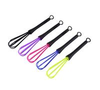 5 Pcs Fouet En Plastique Coiffure, Agitateur De Cheveux, Ballon MéLangeur Outil Pour Salon Coiffure Couleur Des Mini Cheveux Teinture CrèMe Cuisine, Petits Fouets
