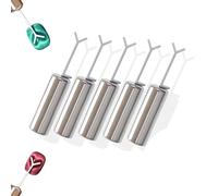 5 Pcs Heart Magnet for Cat Eye Gel Polish,Flexible Diy Nail Magnet Cat Eye Tool with Y-Shaped Guide,Professional Nail Magnet Sticks, for Nail Art Salon,Home