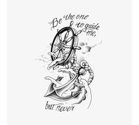 5 PCS Herbal Juice Tattoo sticker imperméable à l'eau longue durée bras jambes semi - permanent