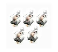 5 Pcs JD1912 Model SPDT 1NO+1NC 4 Pin Car Auto Relay DC 12V 40A