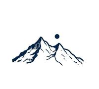 5 PCS Jus De Fines Herbes Autocollant De Tatouage Montagne Soleil Montagne Montagne Rivière Garçons Tatouage Vert Tatouage Temporaire