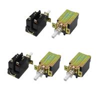 5 Pcs KDC-A04-2 PCB Terminal SPDT verrouillable Interrupteur d'alimentation AC 250V 8A