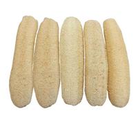 5 PCS Loofah Sponge, 16-20 pouces Cuttable Natural Loofah Sponge Shower Exfoliatiating, Eco Friendly Pack pour montrer, nettoyer le corps et le lavage de la cuisine et de la cuisine