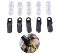 5 Pcs/Lot Auvent Pince Serrer Vent Bouchon Accessoires Alligator Forme Tente Coupe-Vent Camping Survie Serrer Outil