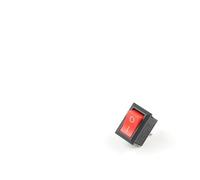 5 PCS/lot KCD1 21X15mm Rocker Switch ON-OFF 2 Position Power Switch 2Pin 6A/250VAC 10A/125VAC Red Blue Green Yellow Black White NWPNLXEA(Red Black)