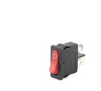 5 PCS/Lot KCD1 21X9.5mm 2Pin 2 Position Rocker Switch Snap in ON-OFF Black Red White Push Button Boat Switch 6A 250V/10A 125V NWPNLXEA(2Pin Red Black)