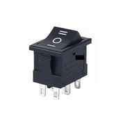 5 PCS/LOT KCD1 4 Pin 21 * 15mm ON-OFF Boat Car Rocker Switch 6A/250V AC 10A/125V AC With Red Blue Green Yellow Light Switch NWPNLXEA(6pin 3End)