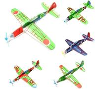 5 Pcs Main Tir Planeur Bricolage Main Tir Voler Planeur Mousse Avion Modèle Jouet Pour