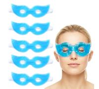 5 PCS Masque Yeux Froid Masque Froid Yeux Réutilisable Compresses Froides Et Compresses Chaudes Cernes Les Migraines La Récupération Postopératoire Les Poches Sous Les Yeux La Fatigue Oculaire（Bleu）