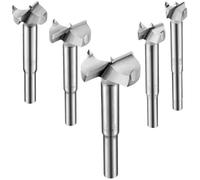 5 PCS Meche Bois 15-35mm Forstner Bits foret bois Meche a Faconner Mèche à Bois Carbure Installation de Portes Sphériques