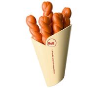 5 Pcs Mignon Fries Clips, Pratique En Plastique Magnétique Titulaire, Garder Les Aliments Frais Pour Joint Puces Sacs & Paquets