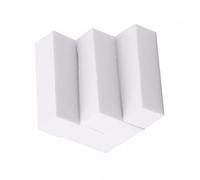 5 PCS Nail Art Block Block 4 Way Buffing File Polonteur à ongles Files de ponçage de soins professionnels MANICURE ART TOURS Tool (blanc)