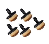 5 Pcs Nails Rings Dust Brush Art Dust Cleaner Rings Shaped Cleaner Brushes Supplies