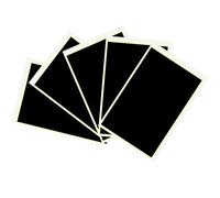 5 PCS Papier de Marquage de Gravure, 36x24CM Papier Couleur Laser,pour Machine de Marquage et de Gravure Laser,pour DIY Graver sur la Céramique et le Verre (Noir)