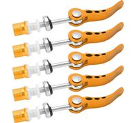 5 pcs Pince de fixation de siège Libérations rapides Alliage d'aluminium Longue durée de vie Pince de fixation de tube de vélo pour vélos universels